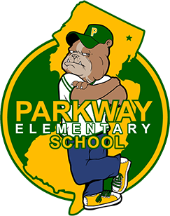 Parkway Elementary School bulldog logo